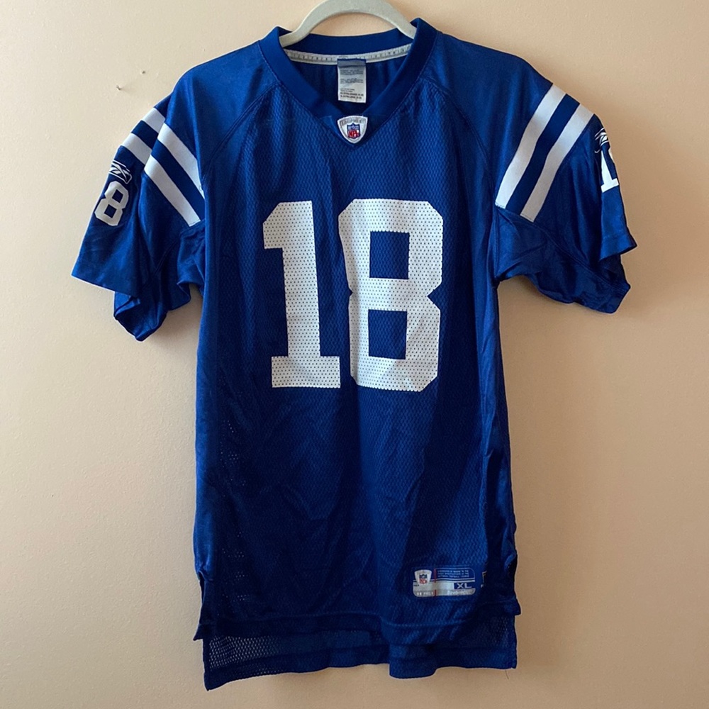Authentic Reebok Peyton Manning Colts Jersey | Kids XL